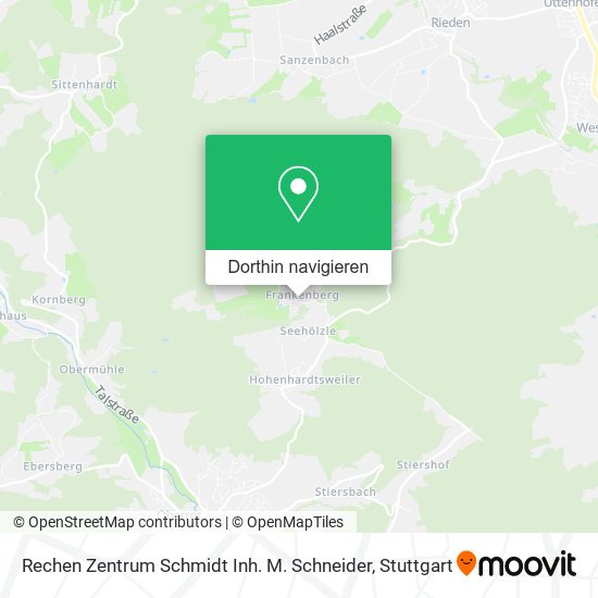 Rechen Zentrum Schmidt Inh. M. Schneider Karte