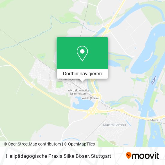Heilpädagogische Praxis Silke Böser Karte