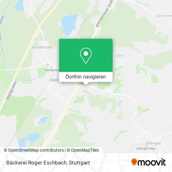 Bäckerei Roger Eschbach Karte