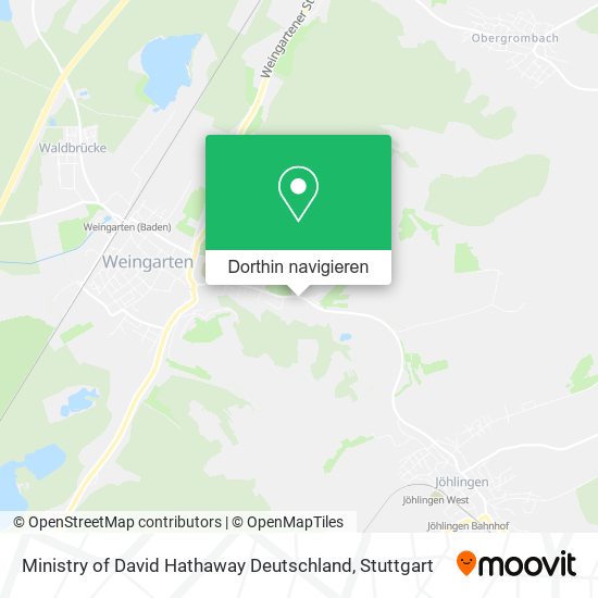 Ministry of David Hathaway Deutschland Karte