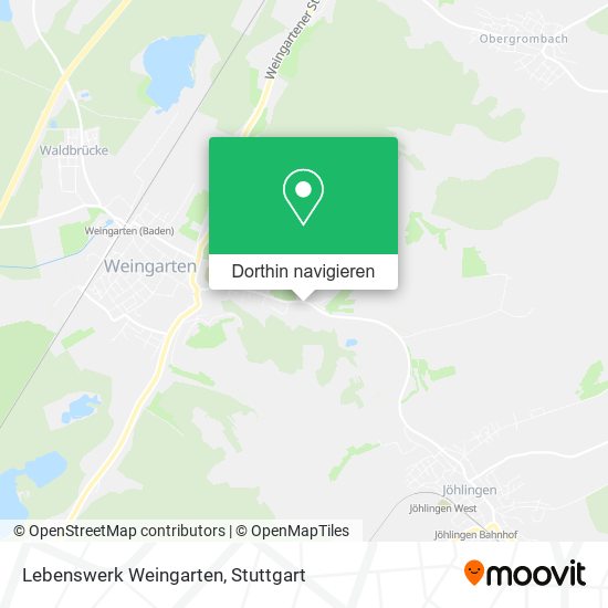 Lebenswerk Weingarten Karte