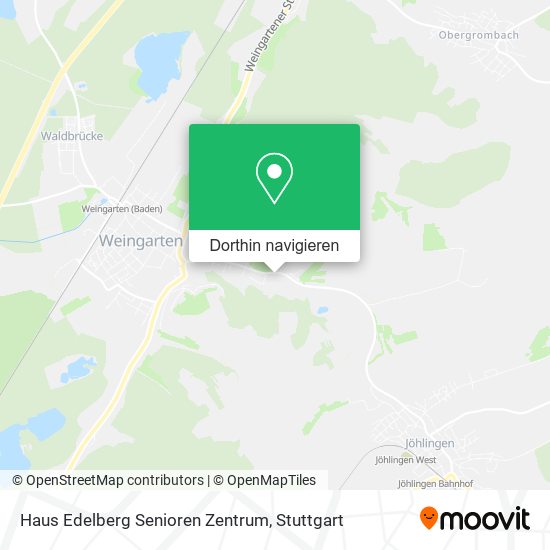 Haus Edelberg Senioren Zentrum Karte