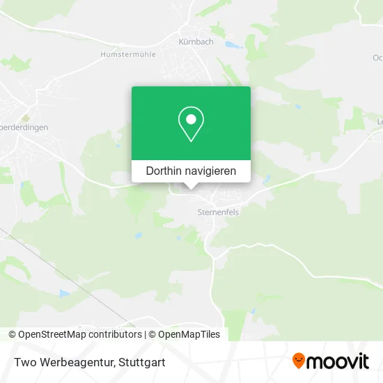 Two Werbeagentur Karte