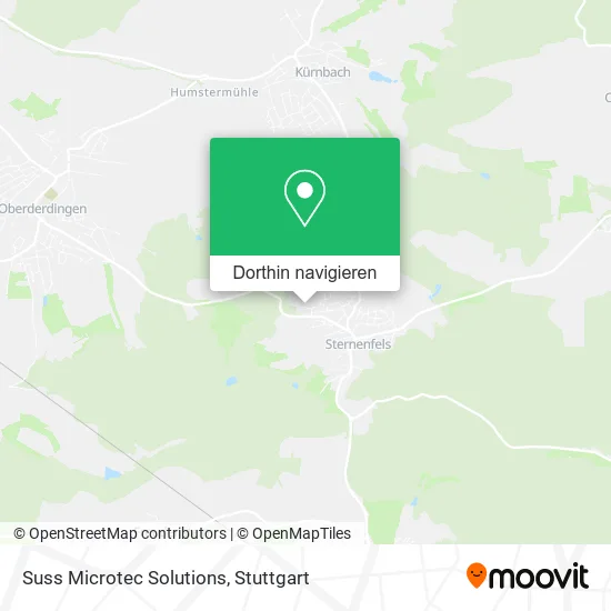 Suss Microtec Solutions Karte