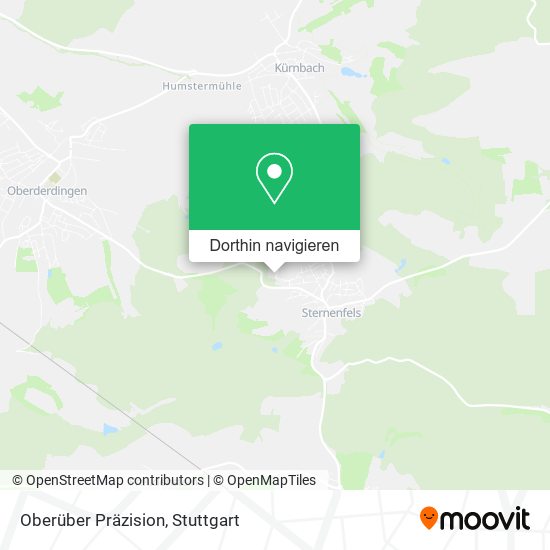 Oberüber Präzision Karte
