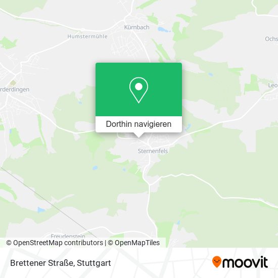 Brettener Straße Karte