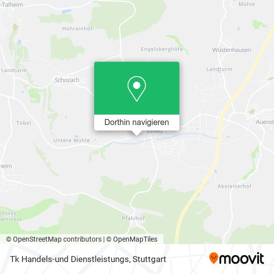 Tk Handels-und Dienstleistungs Karte