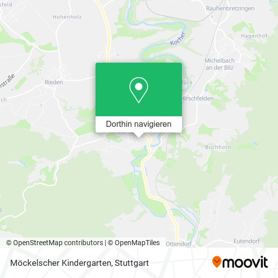 Möckelscher Kindergarten Karte