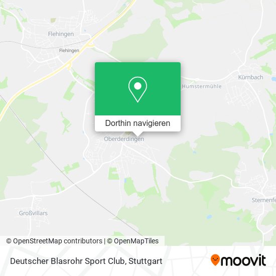 Deutscher Blasrohr Sport Club Karte