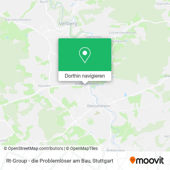 Rt-Group - die Problemlöser am Bau Karte
