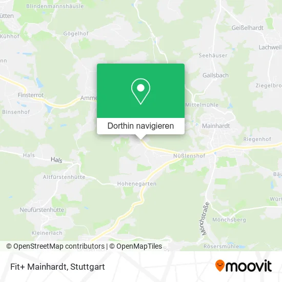 Fit+ Mainhardt Karte