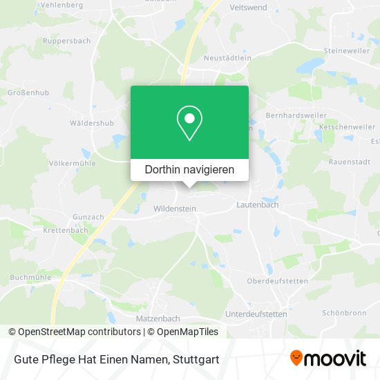 Gute Pflege Hat Einen Namen Karte