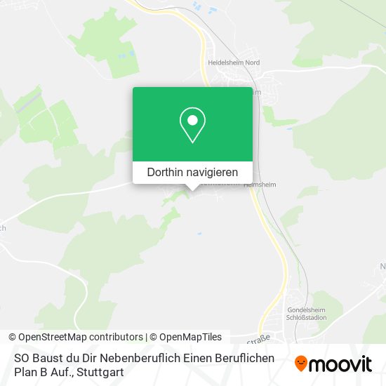 SO Baust du Dir Nebenberuflich Einen Beruflichen Plan B Auf. Karte