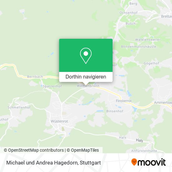 Michael und Andrea Hagedorn Karte