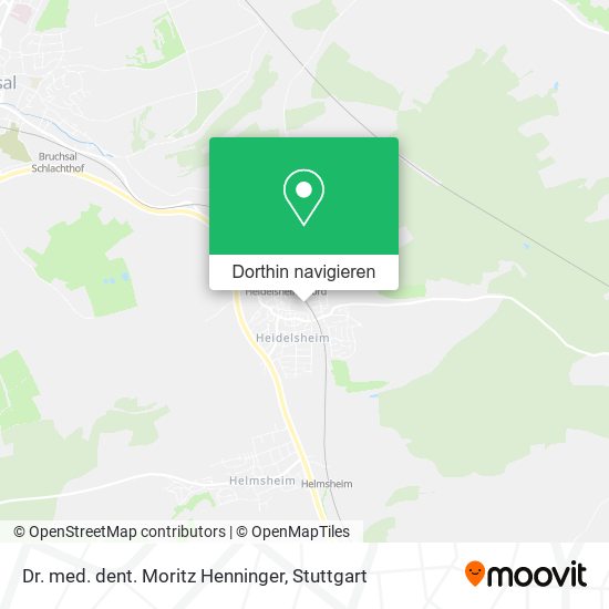 Dr. med. dent. Moritz Henninger Karte