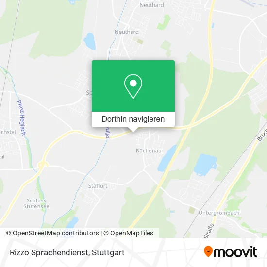 Rizzo Sprachendienst Karte