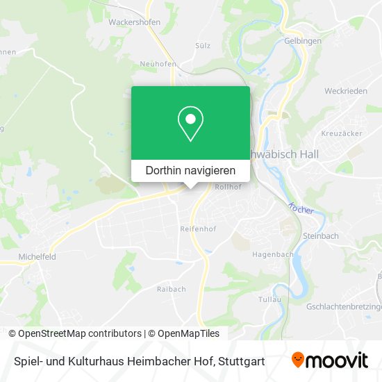 Spiel- und Kulturhaus Heimbacher Hof Karte
