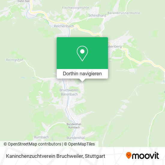 Kaninchenzuchtverein Bruchweiler Karte