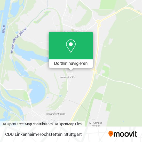 CDU Linkenheim-Hochstetten Karte