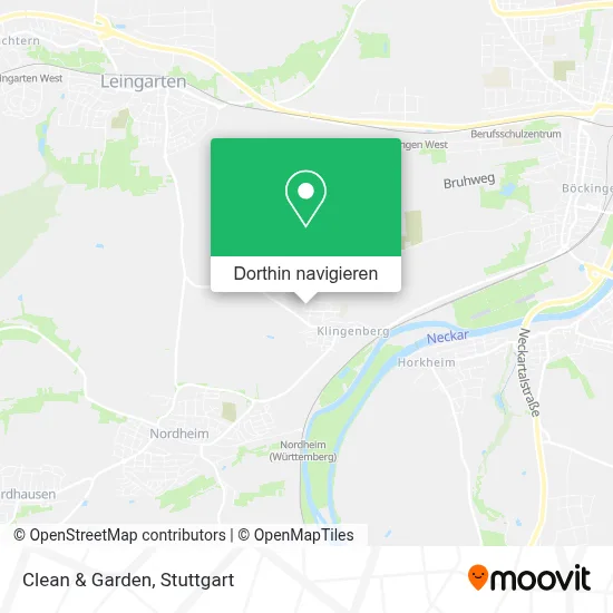 Clean & Garden Karte