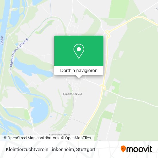 Kleintierzuchtverein Linkenheim Karte