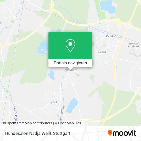 Hundesalon Nadja Weiß Karte
