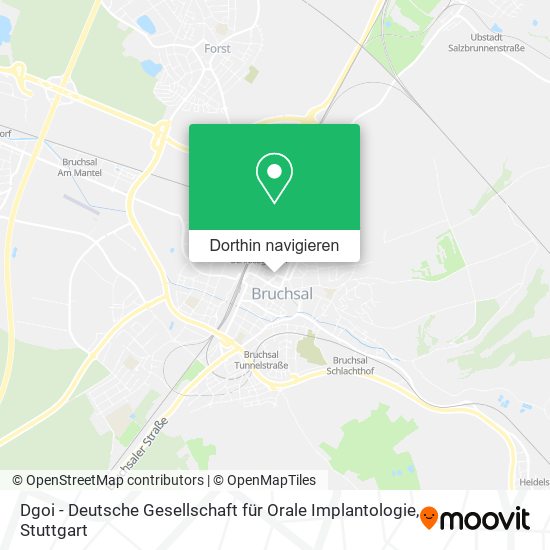 Dgoi - Deutsche Gesellschaft für Orale Implantologie Karte