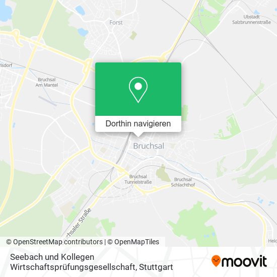 Seebach und Kollegen Wirtschaftsprüfungsgesellschaft Karte