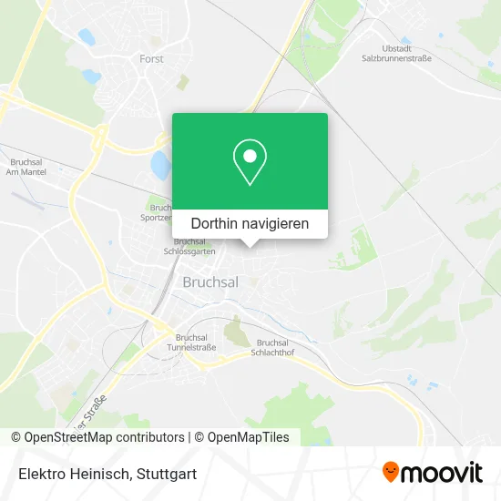 Elektro Heinisch Karte