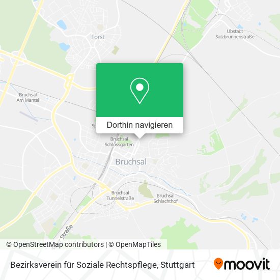 Bezirksverein für Soziale Rechtspflege Karte