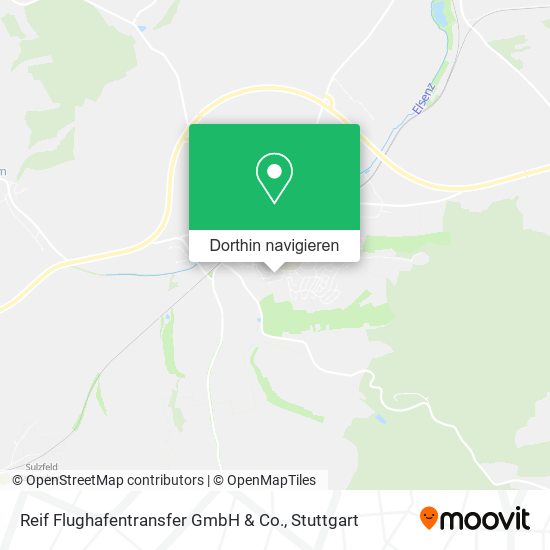 Reif Flughafentransfer GmbH & Co. Karte