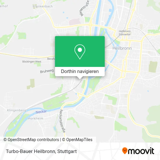 Turbo-Bauer Heilbronn Karte