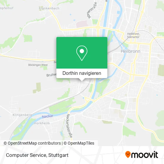 Computer Service Karte