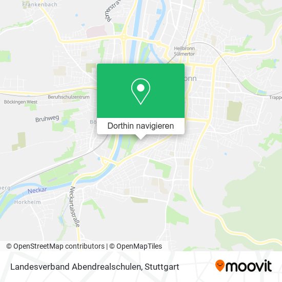 Landesverband Abendrealschulen Karte