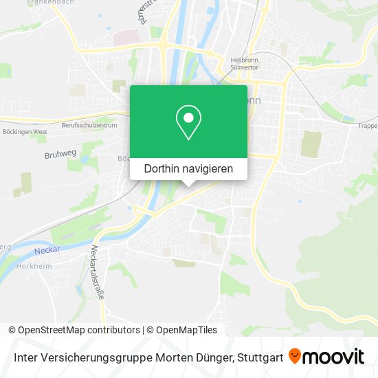 Inter Versicherungsgruppe Morten Dünger Karte