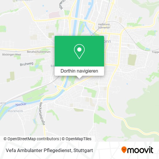 Vefa Ambulanter Pflegedienst Karte