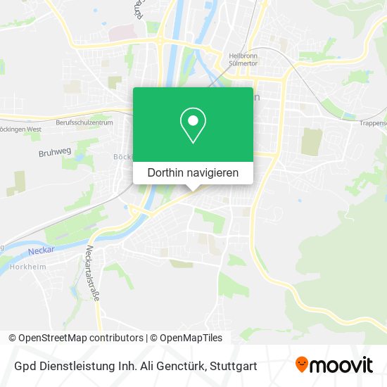 Gpd Dienstleistung Inh. Ali Genctürk Karte