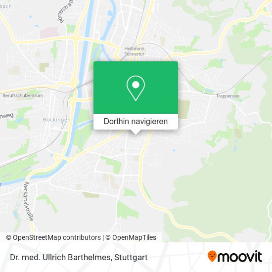 Dr. med. Ullrich Barthelmes Karte