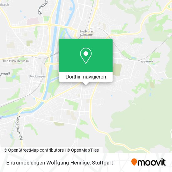 Entrümpelungen Wolfgang Hennige Karte