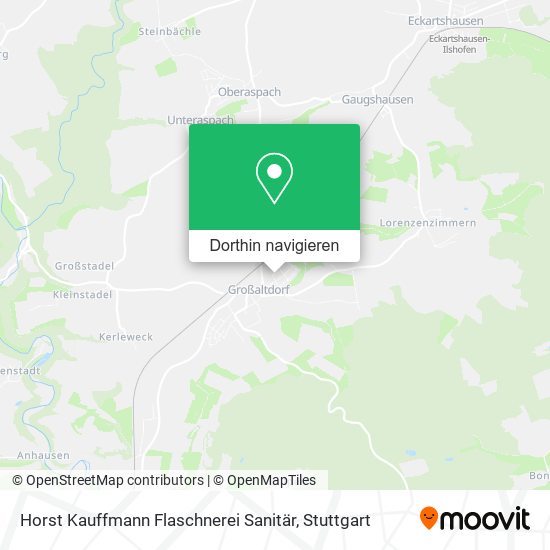Horst Kauffmann Flaschnerei Sanitär Karte