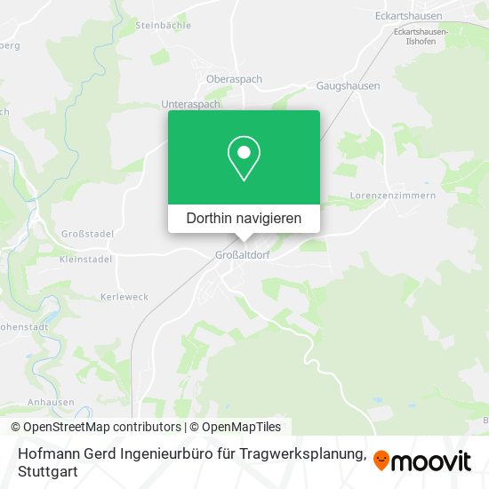 Hofmann Gerd Ingenieurbüro für Tragwerksplanung Karte