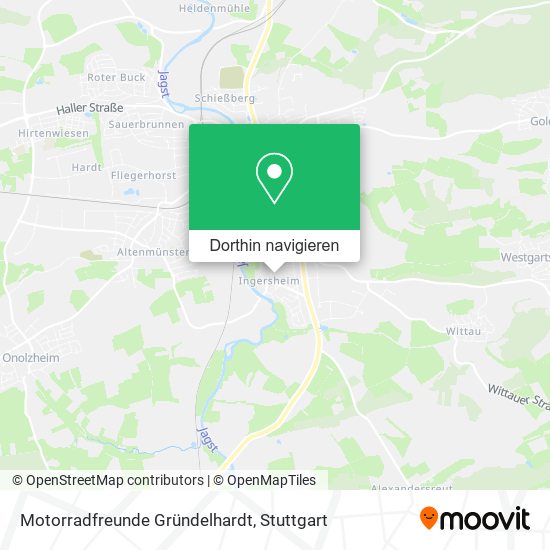 Motorradfreunde Gründelhardt Karte