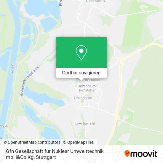 Gfn Gesellschaft für Nuklear Umwelttechnik mbH&Co.Kg Karte