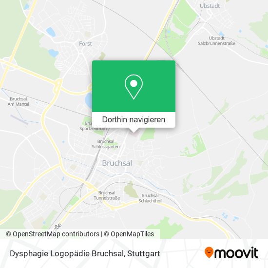 Dysphagie Logopädie Bruchsal Karte