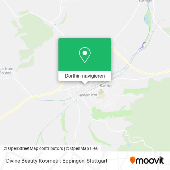 Divine Beauty Kosmetik Eppingen Karte
