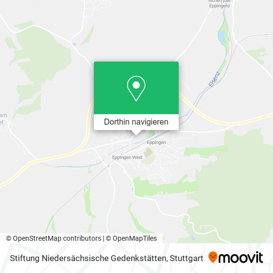 Stiftung Niedersächsische Gedenkstätten Karte