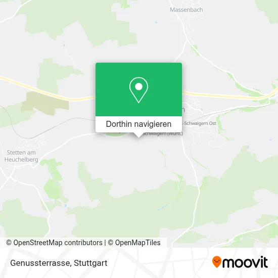Genussterrasse Karte
