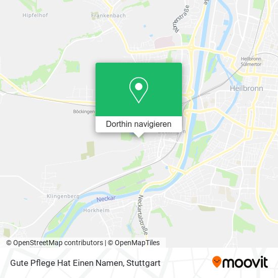 Gute Pflege Hat Einen Namen Karte