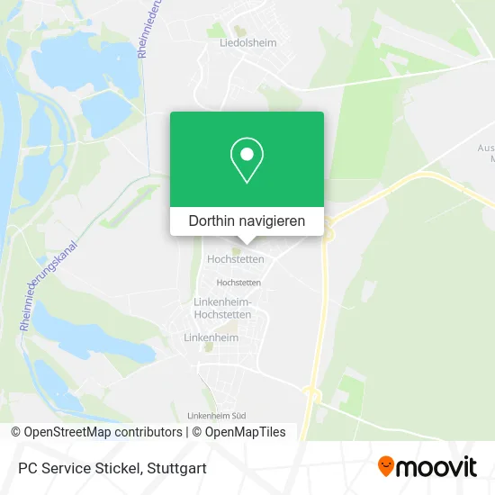 PC Service Stickel Karte