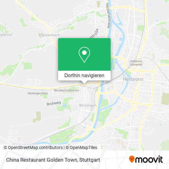 China Restaurant Golden Town Karte